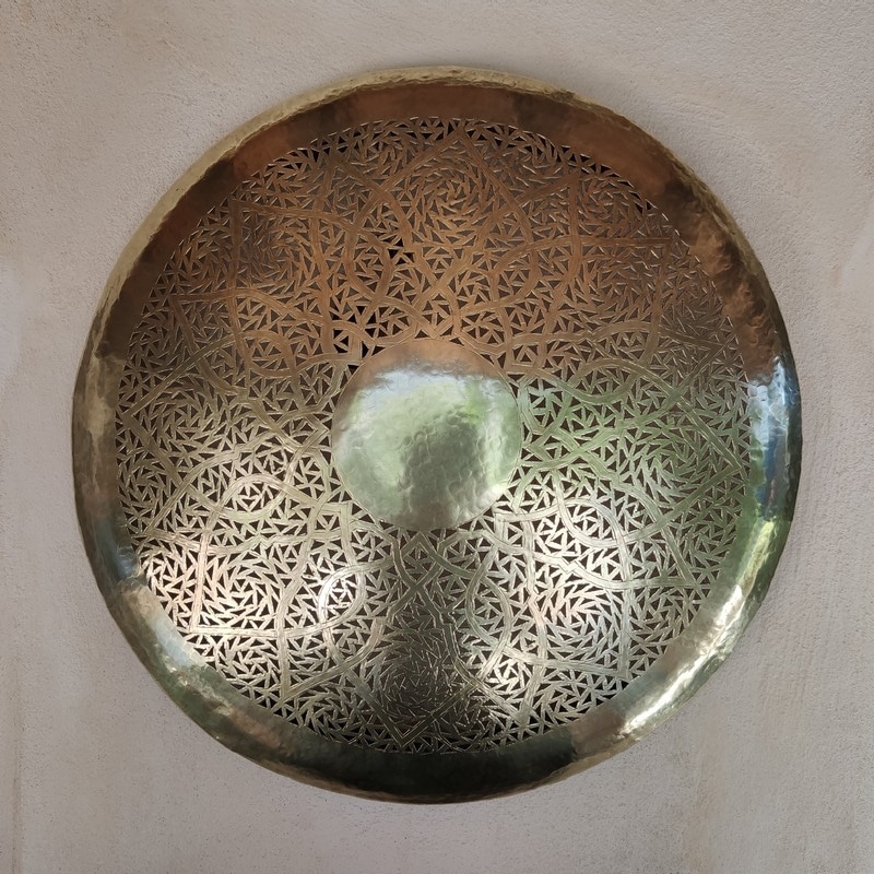 plafón árabe de cobre