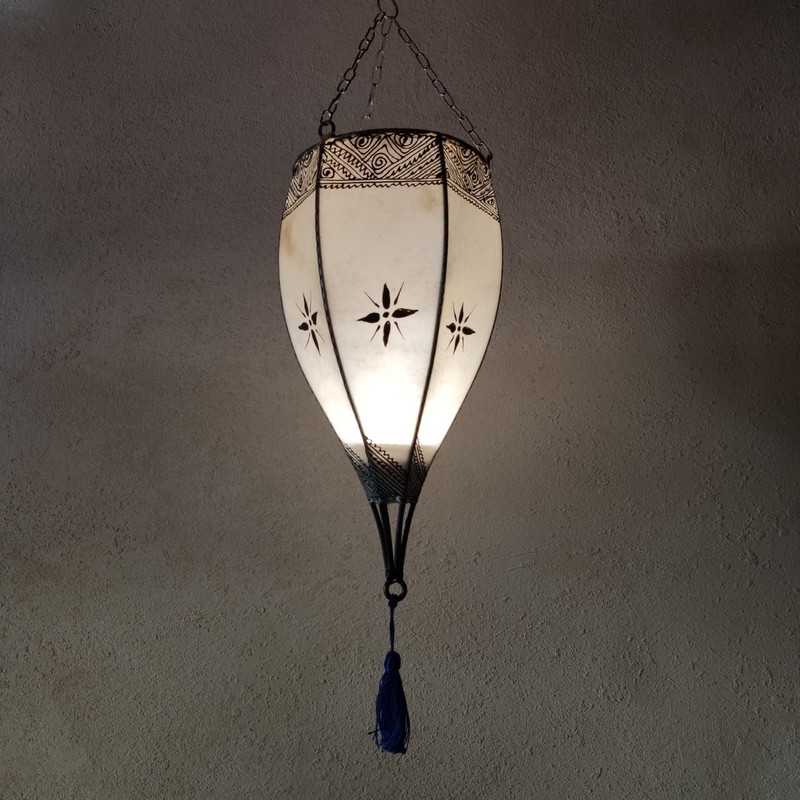 lámpara marroquí de tcho