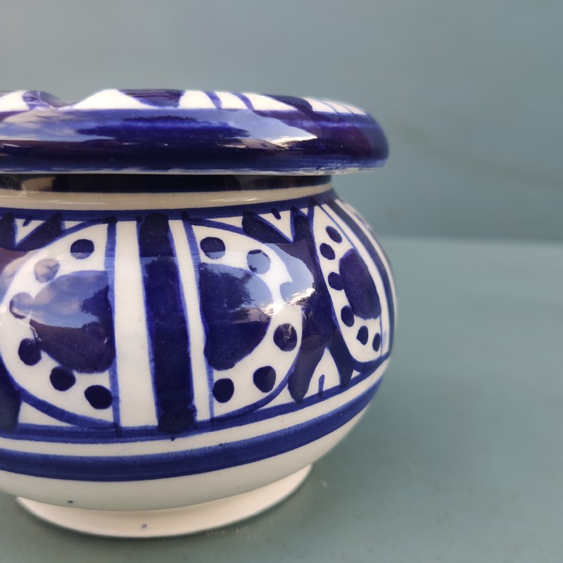 Cenicero de cerámica marroquí grande Zahara - Imagen 3