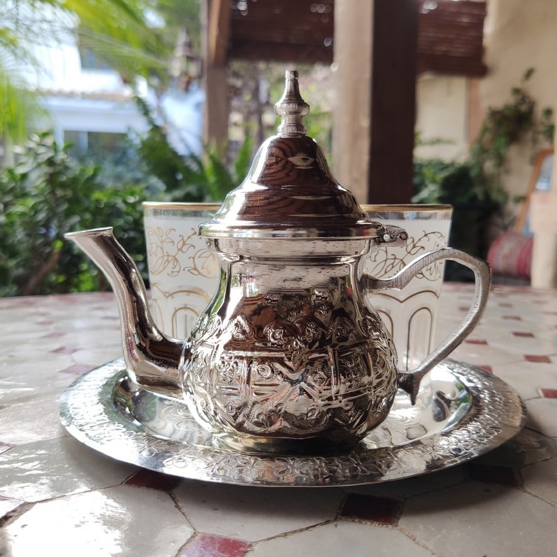 juego de té árabe