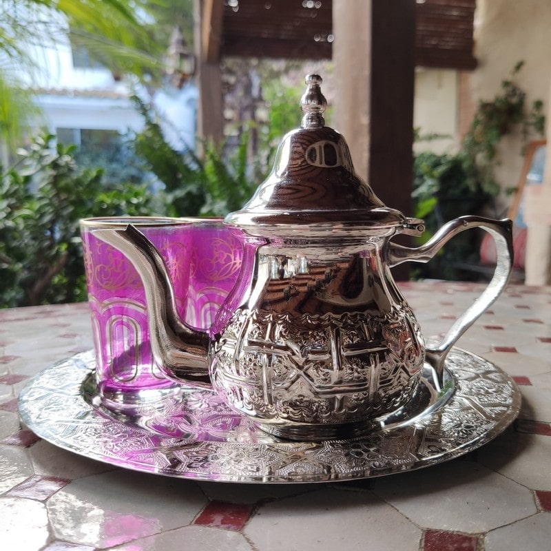 juego de té árabe