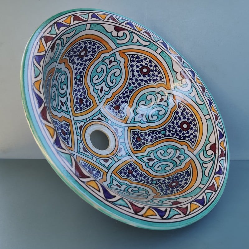 Lavabo de cerámica de marruecos online