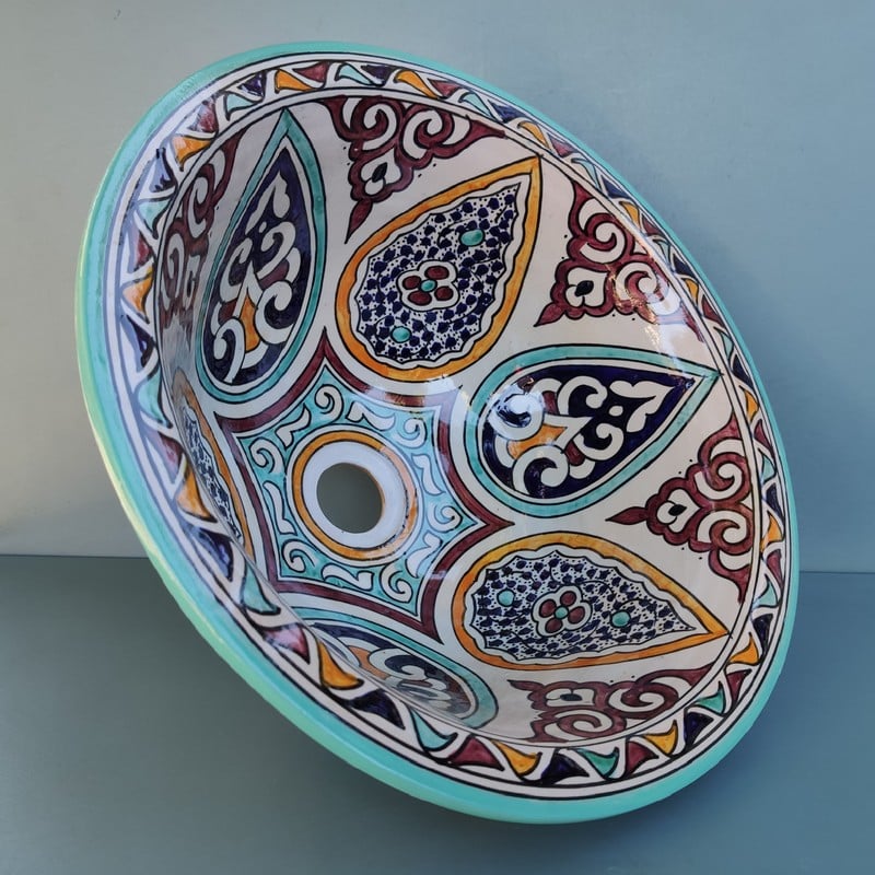 Lavabo de cerámica para baño