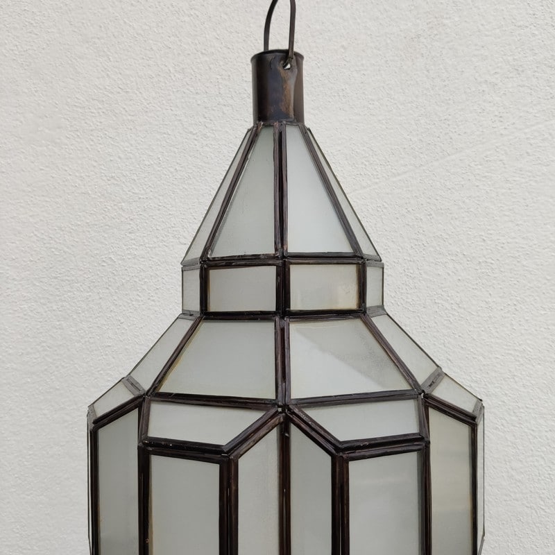 Lámpara marroquí de cristal Hafa - Imagen 3