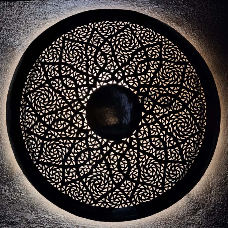 Plafón de cobre Marrakech 47cm - Imagen 2