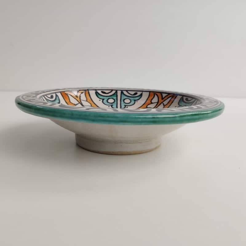 plato de cerámica árabe para decorar