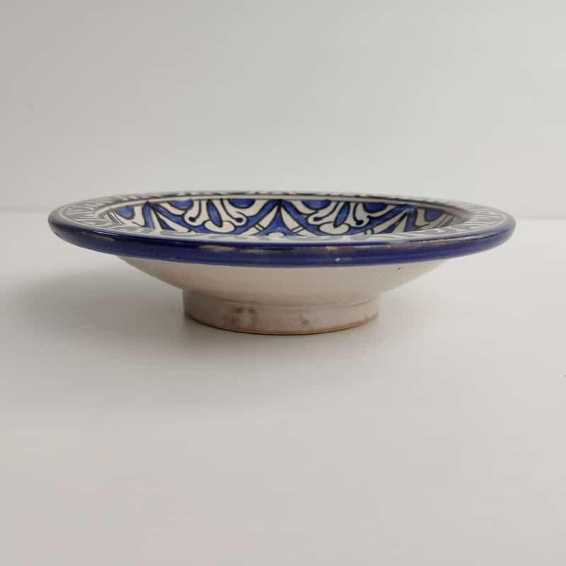 Plato de cerámica marroquí 19cm Tanger
