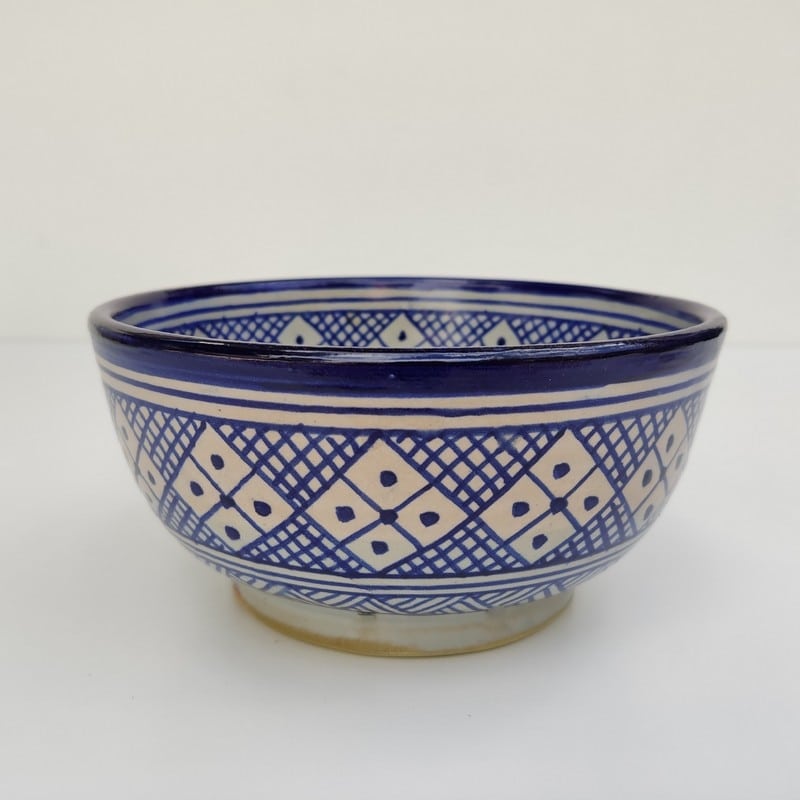 Ensaladera de cerámica Azul - Imagen 2
