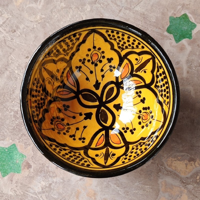 cuencos de cerámica de marruecos