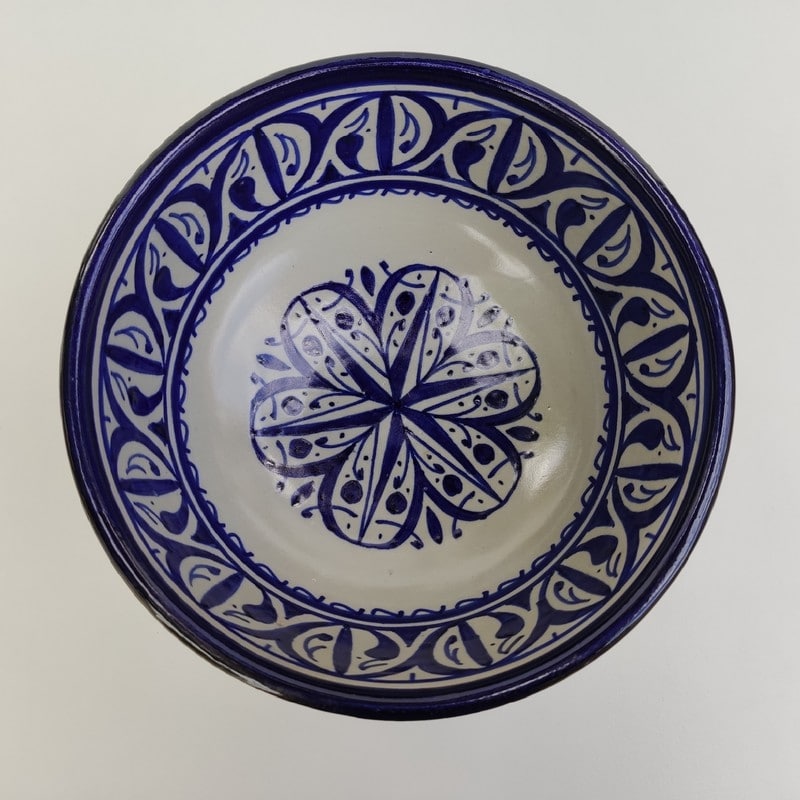 cerámica azul
