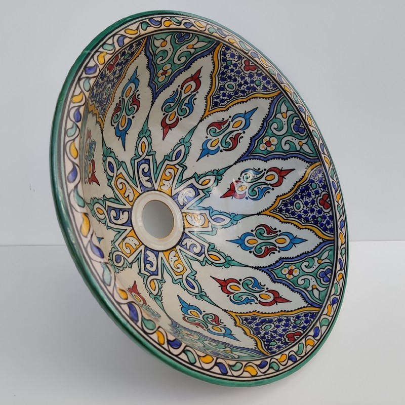 lavabo de cerámica árabe online