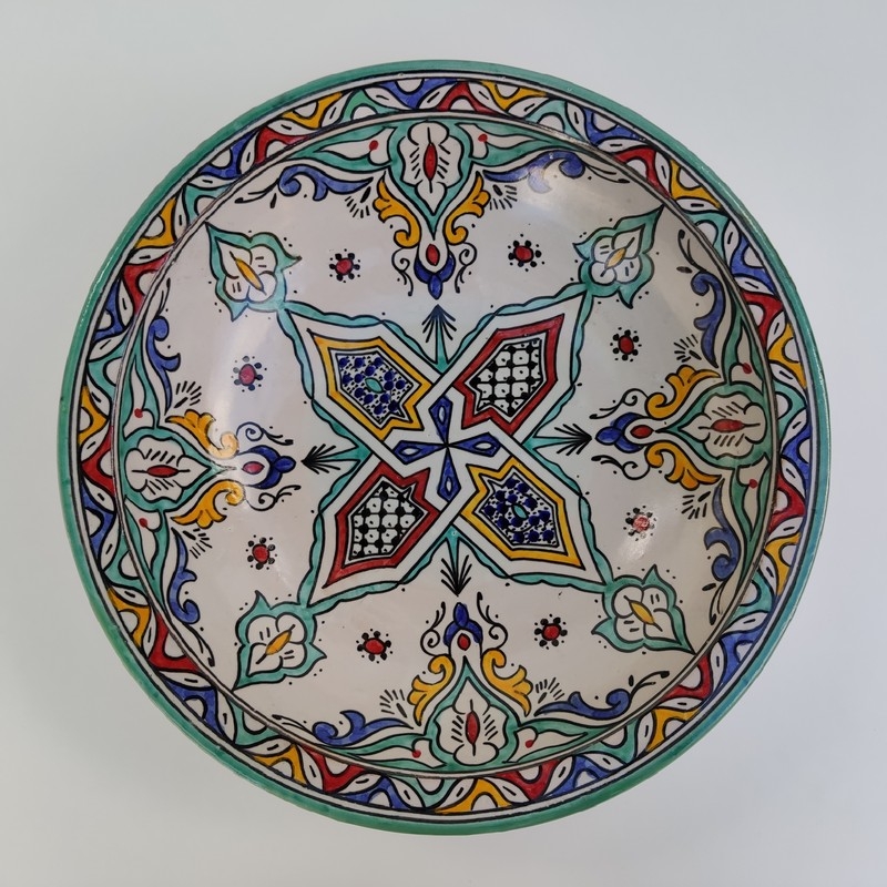 plato de cerámica andalusí