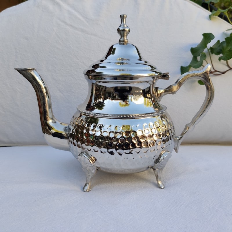 tetera marroqui  Tea pots, Silver tea set, Silver teapot