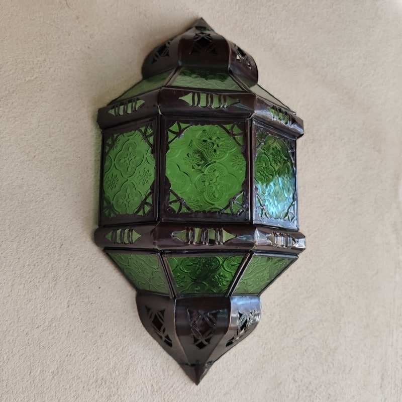 lámpara de pared árabe