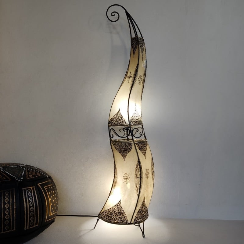 lámpara marroquí natural