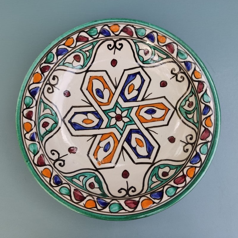plato marroquí para servir