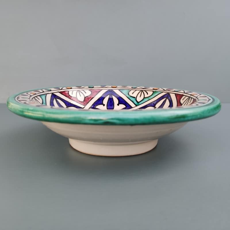vajilla de cerámica árabe