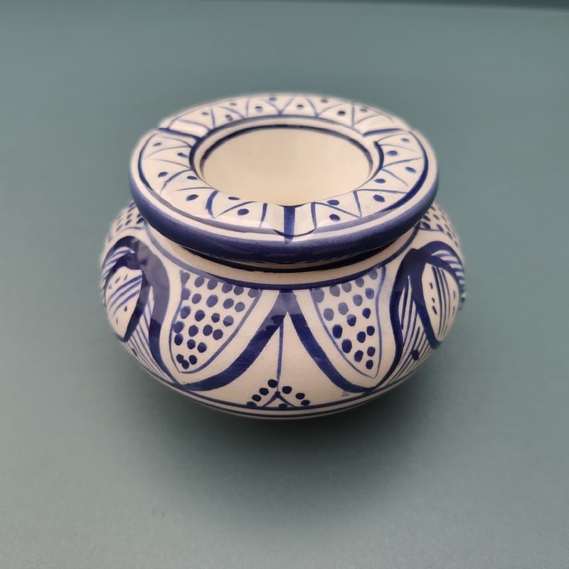 cenicero marroquí de cerámica