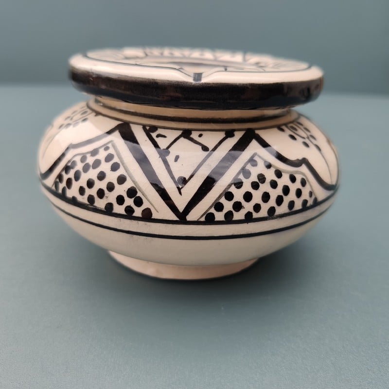 cenicero marroquí de cerámica