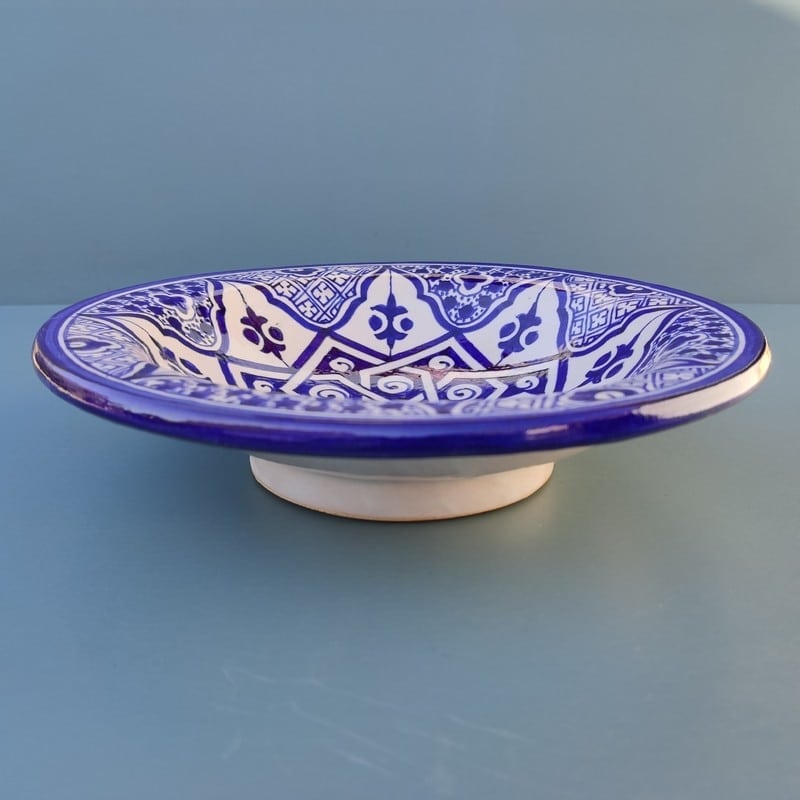 plato de cerámica marroquí