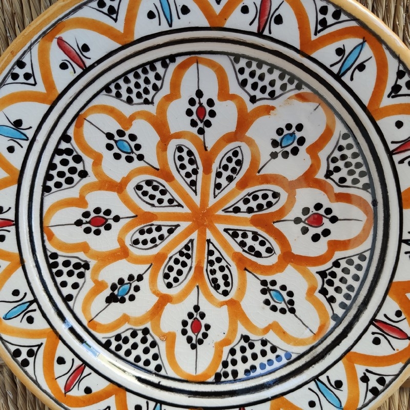 platos decorativos de marruecos