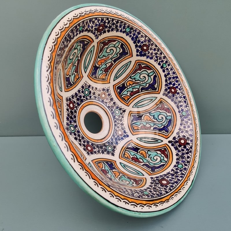 lavabos rústicos de marruecos
