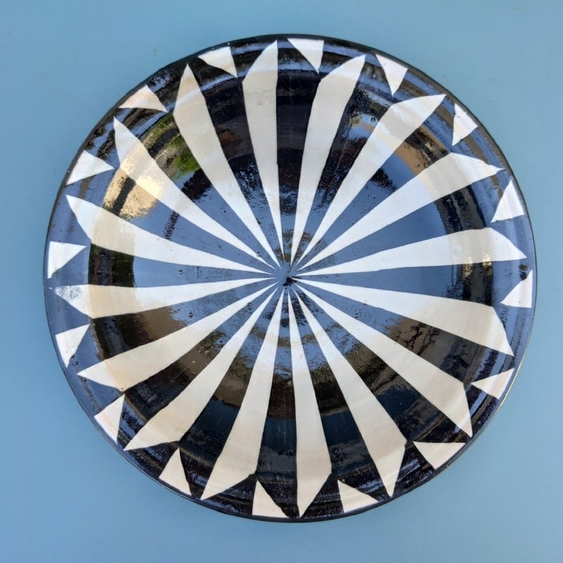 plato de cerámica marroquí de colgar
