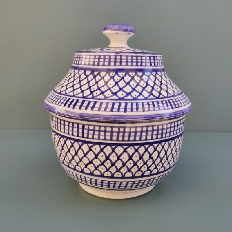 Bombonera de cerámica marroquí