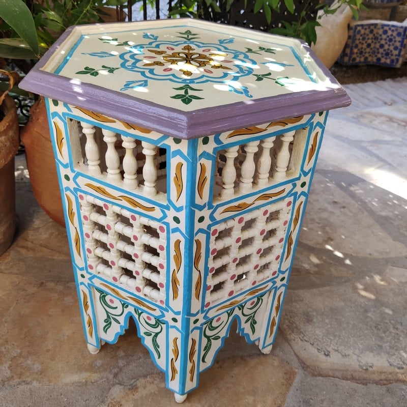 mesa marroquí