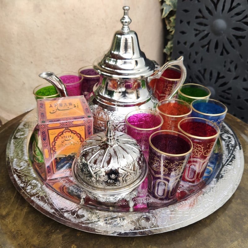 juego de té marroqui