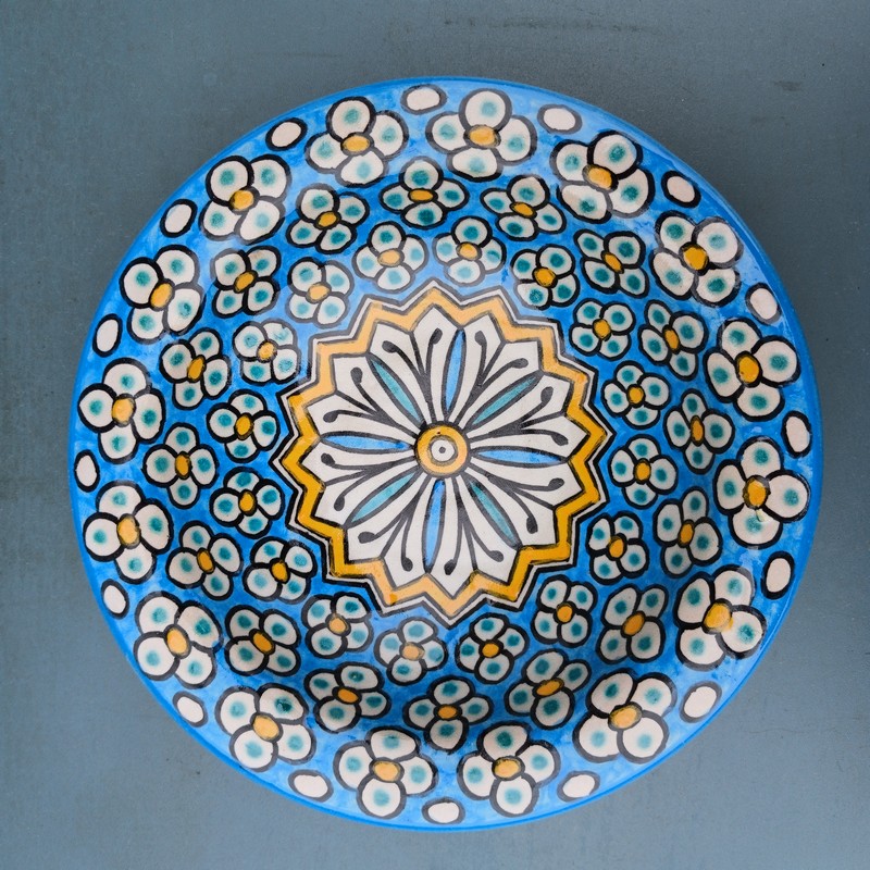 Plato de cerámica  22cm El Fenna