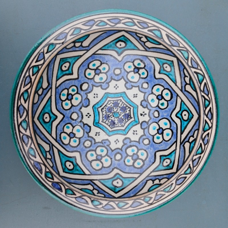 Plato de cerámica  22cm Koutubia