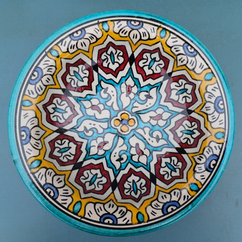 Plato de cerámica  22cm Kilim