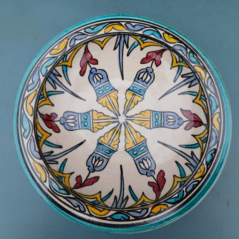 Plato de cerámica  22cm Baraka