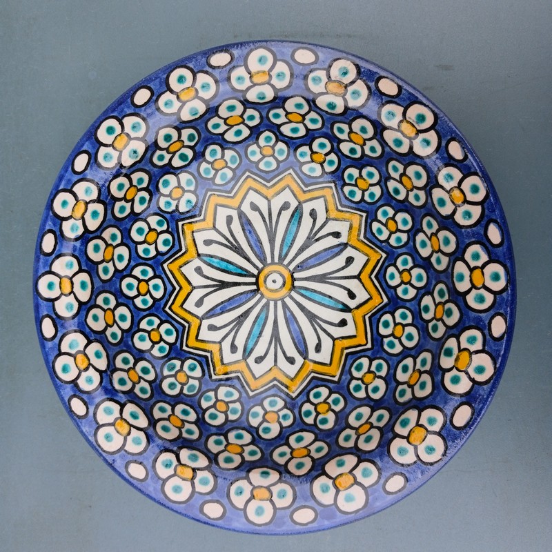 Plato de cerámica  22cm Slimania