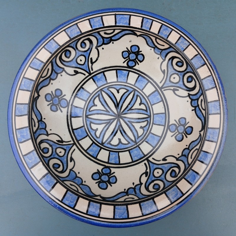 Plato de cerámica  22cm Kasbah