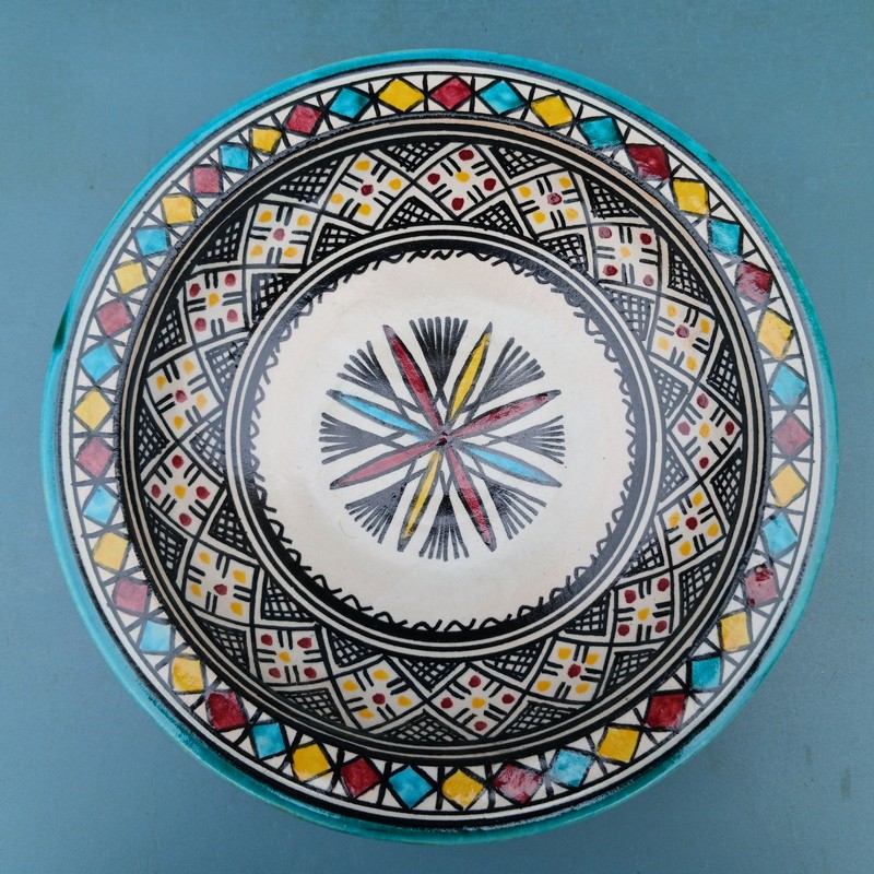Plato de cerámica  22cm Kibla