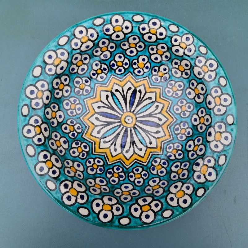 Plato de cerámica  22cm Marhaba