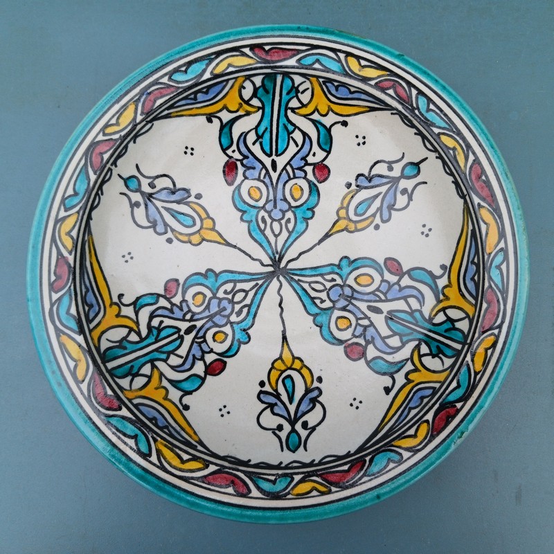 Plato de cerámica  22cm El Charf