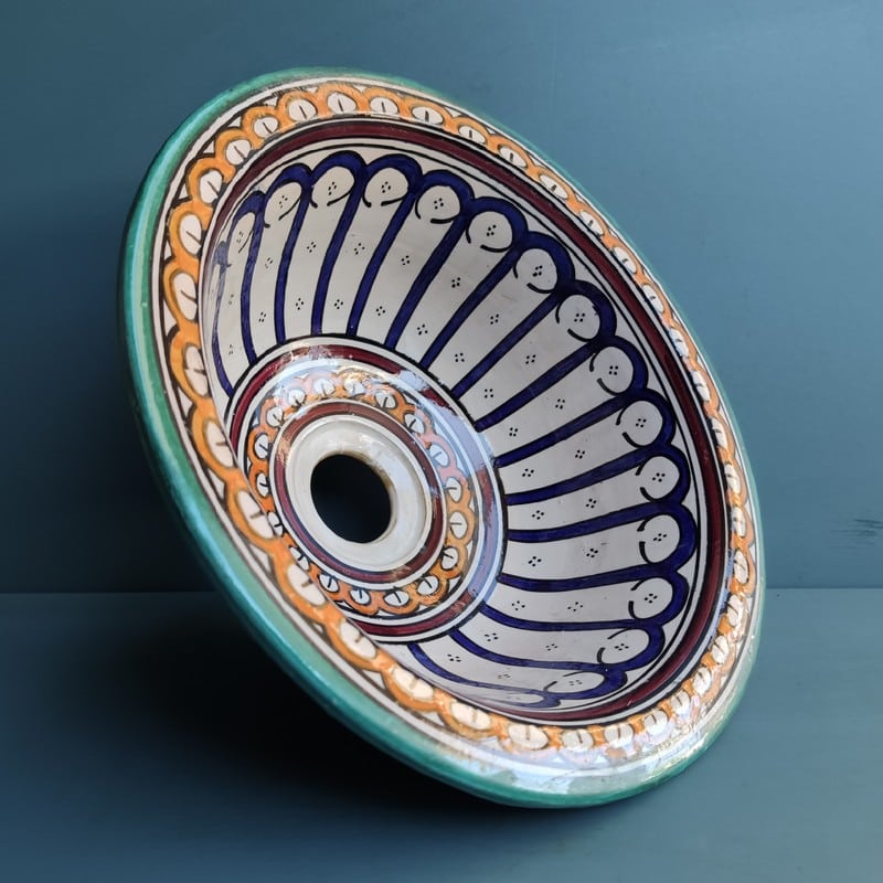 Lavabo de cerámica árabe