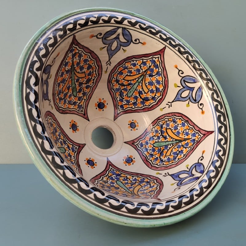 Lavabo de cerámica árabe Emilchil