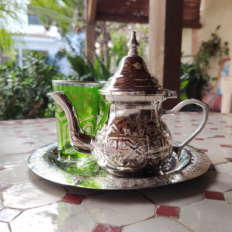 juego de té marroquí