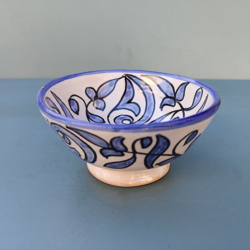cuenco marroquí de cerámica