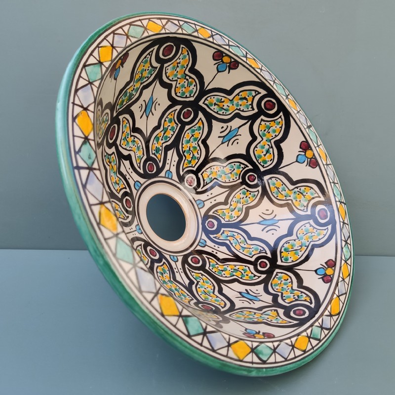 lavabo de cerámica árabe