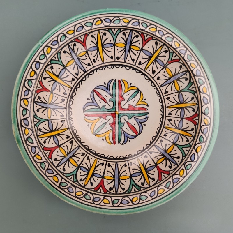 Plato de cerámica 25cm Tiznit