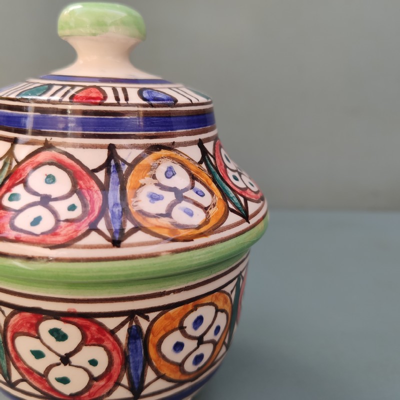 Bombonera de cerámica Fes pequeña - Imagen 3