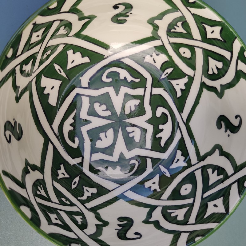 Ensaladera de cerámica blanca Mogador 17cm - Imagen 3