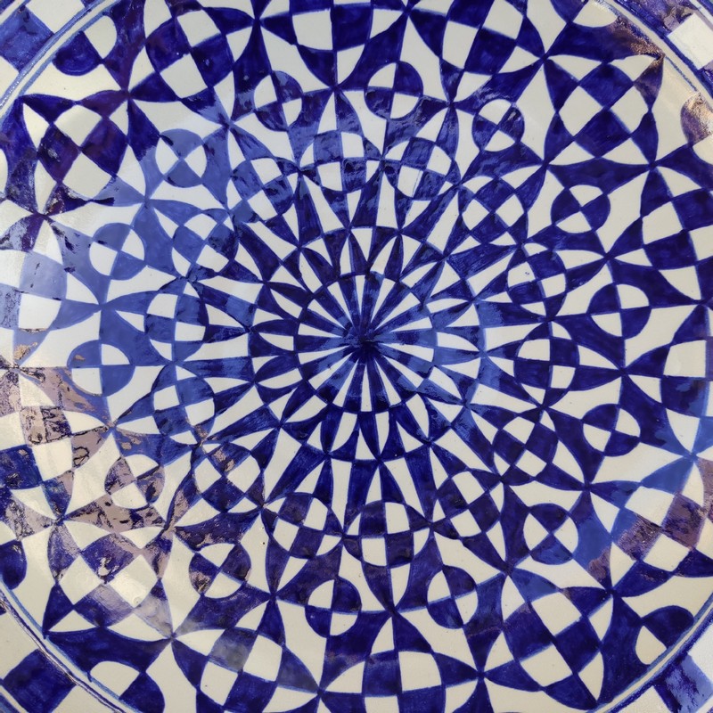 Plato de cerámica 35cm Amazigh - Imagen 4