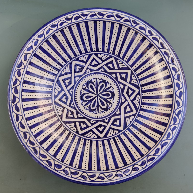 Plato de cerámica 35cm Yebala