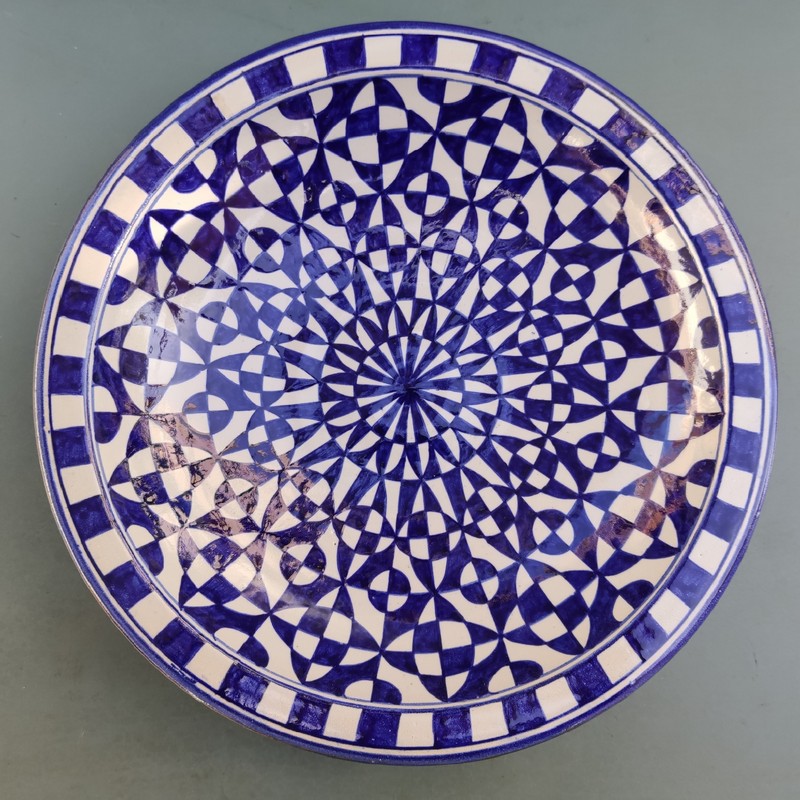 Plato de cerámica 35cm Amazigh